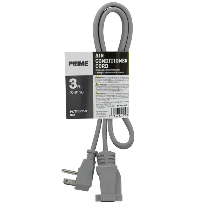 3ft 14/3 SPT-3 <br />Air Conditioner Cord