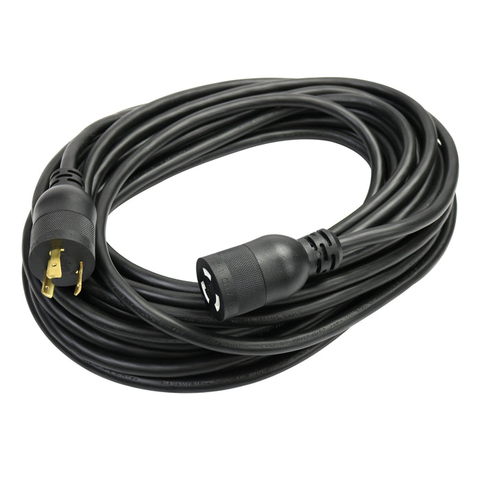 100ft 12/3 SJEOW TPE Rubber <br />Twist-to-Lock Extension Cord