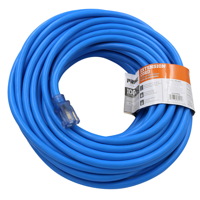 100ft Extra-Heavy Duty <Br />3-Conductor Extension Cord