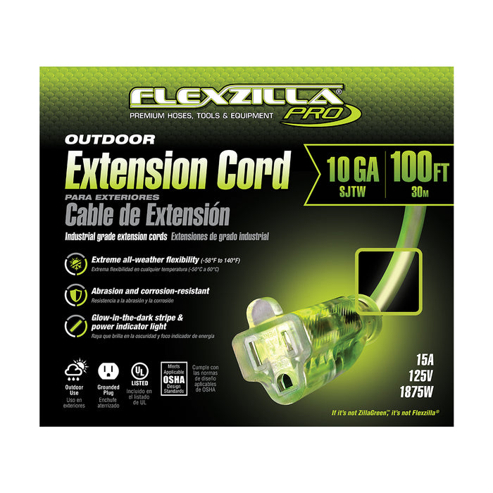 100ft 10/3 SJTW<br />Flexzilla® Pro<br />Outdoor Extension Cord