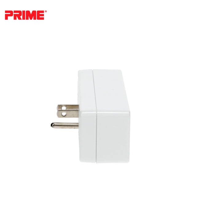 2-Outlet 1-Port Type USB-A & 1-Port USB-C 3.1A USB Charger