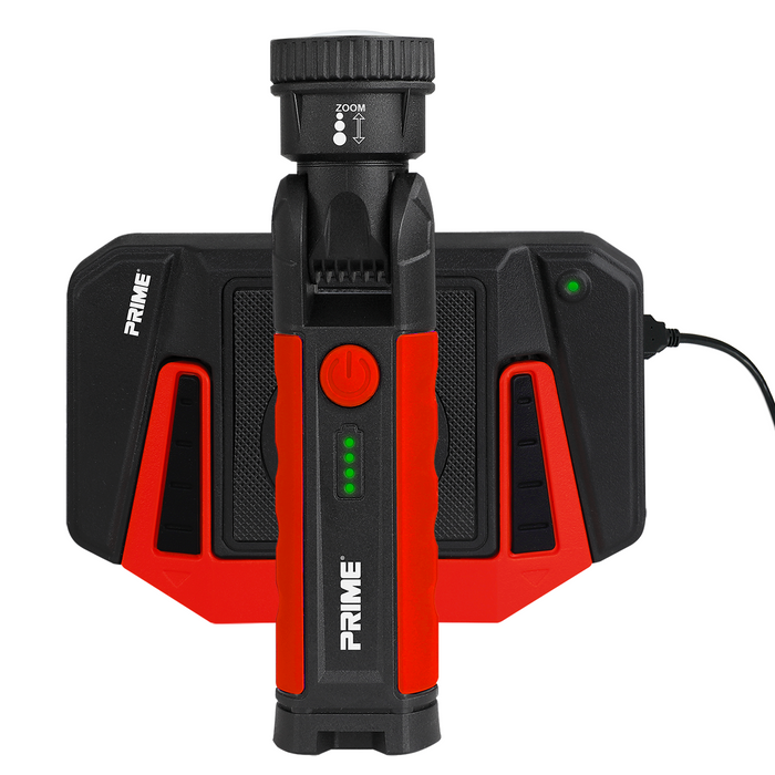 900 Lumen<br> Wireless Rechargeable LED Work Light<br> with Magnetic Charging Pad