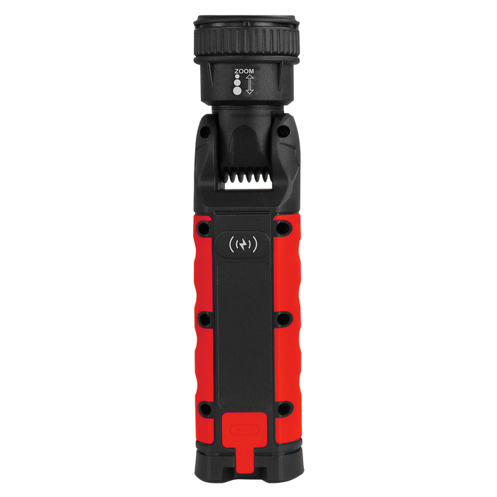 900 lumen rechargeable swivel head led flashlight 900 Lumens Wireless Rechargeable LED Work Light with Magnetic Charging Pad — Prime Wire & Cable Inc