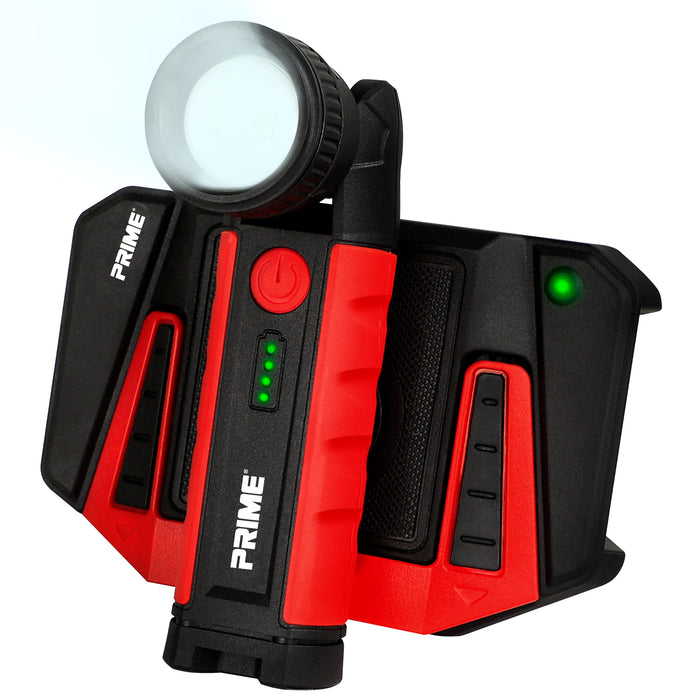 900 Lumen<br> Wireless Rechargeable LED Work Light<br> with Magnetic Charging Pad