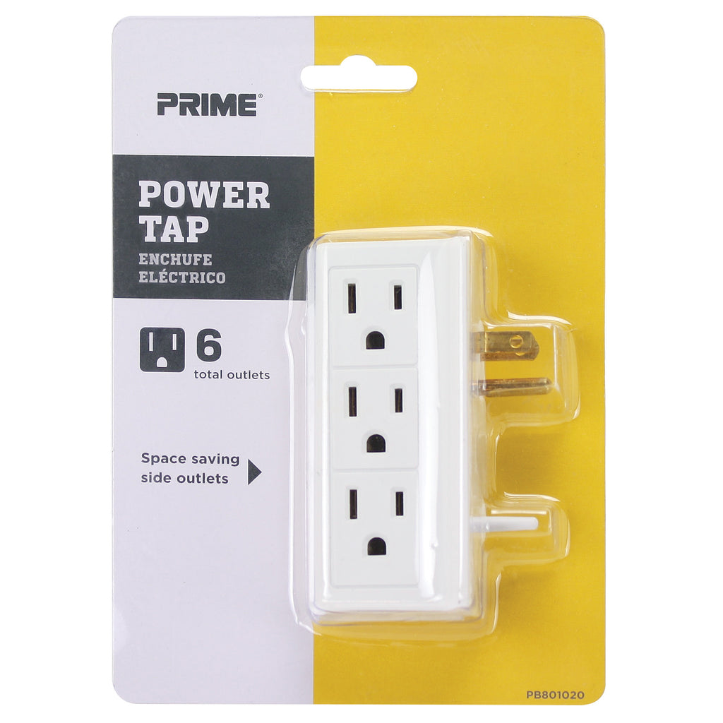 6-Outlet Space-Saver <br />Power Tap