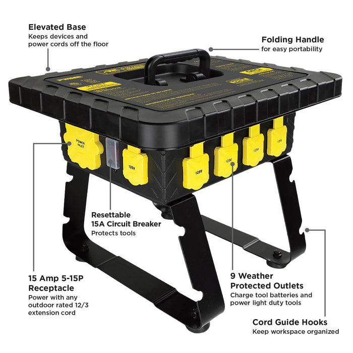New! Powerweb<sup>®</sup> Worksite Electrical Box
