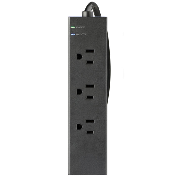 9-Outlet 3000 Joule <br />Surge Protector w/ USB Charhging and 8ft Cord