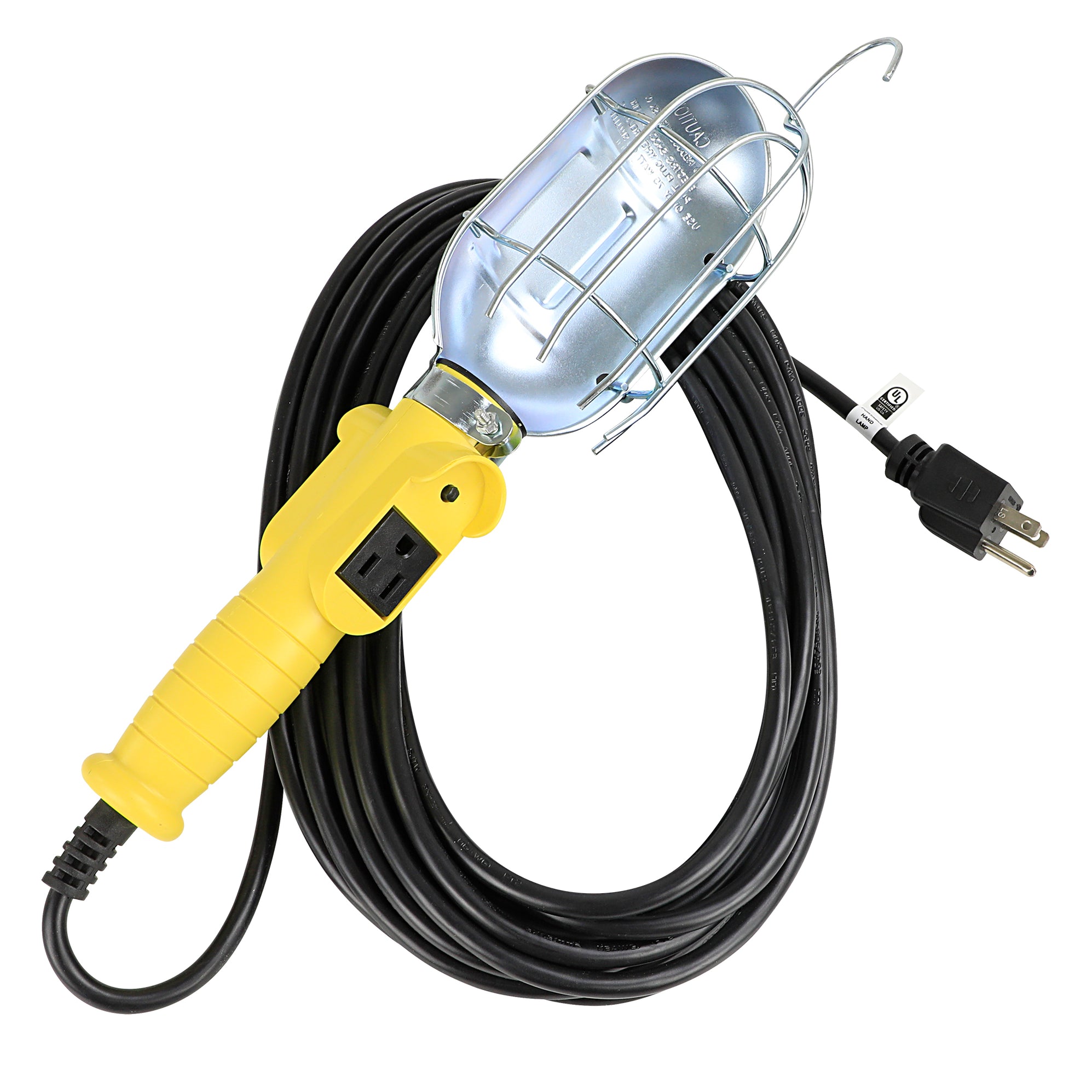 75 Watt Metal Guard Work Light w/25ft Cord — Prime Wire & Cable Inc.