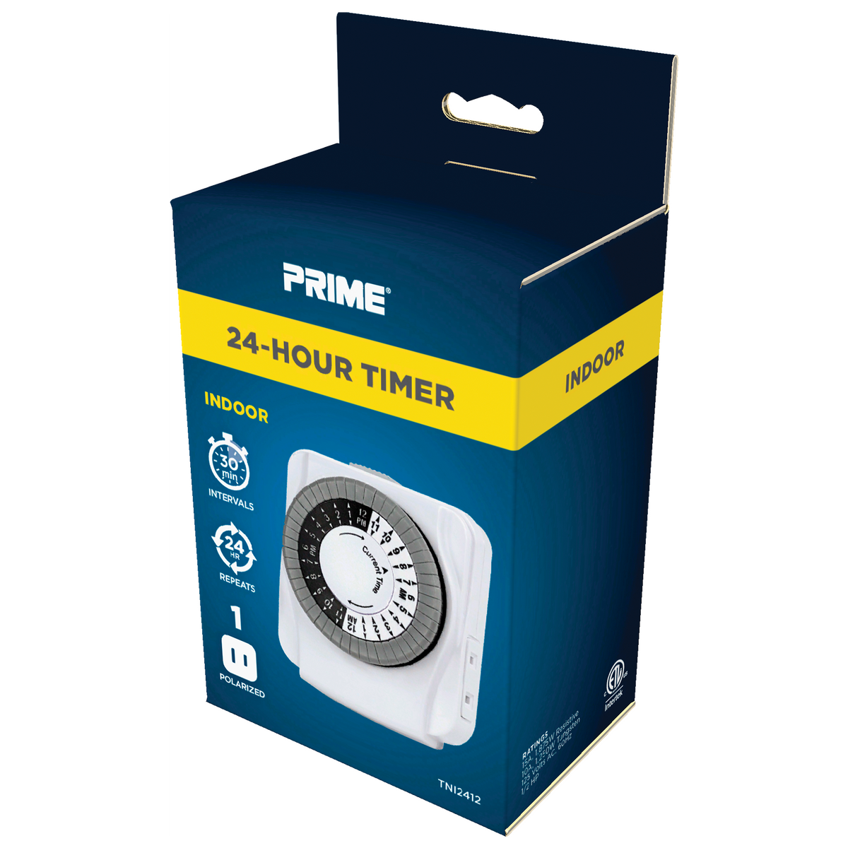 1-Outlet Indoor 24hr Timer — Prime Wire & Cable Inc.