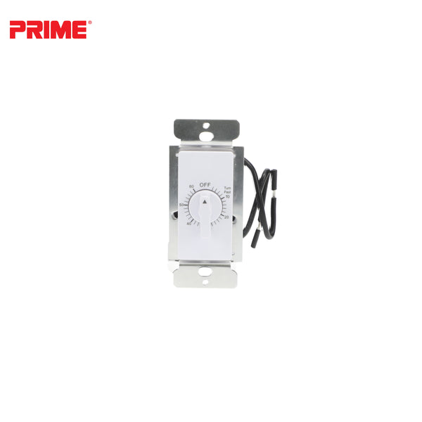 In-Wall 60 Minute Spring Wound Countdown Timer<br>with 3 Faceplates
