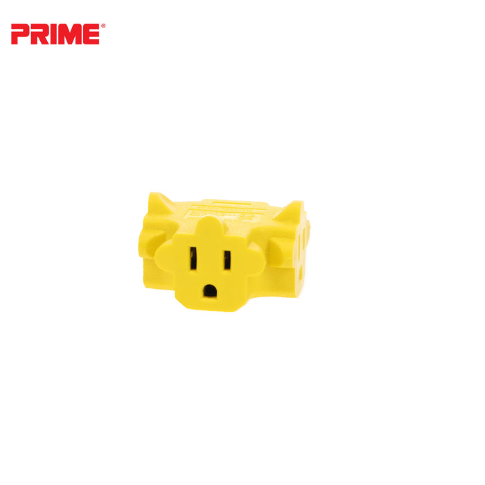 3-Outlet 90° Power Block Adapter