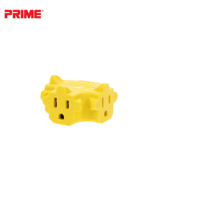3-Outlet 90° Power Block Adapter