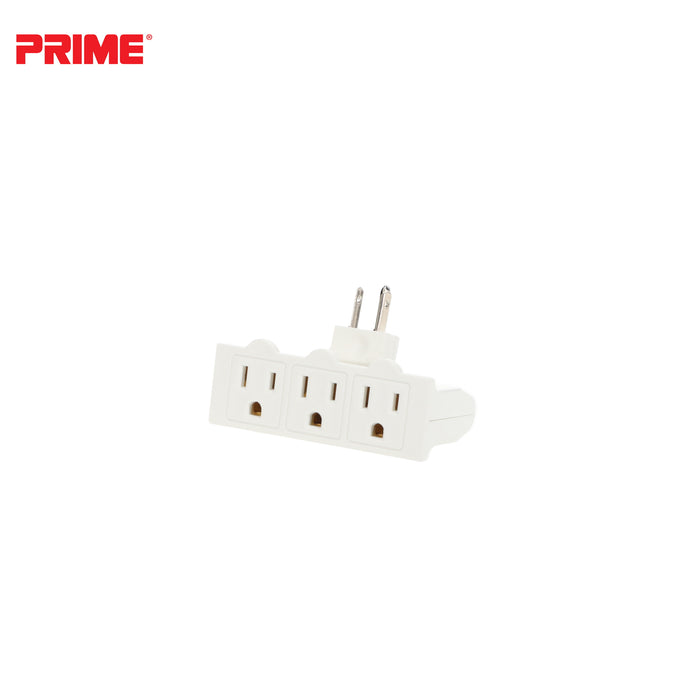 3-Outlet Swivel Power Tap
