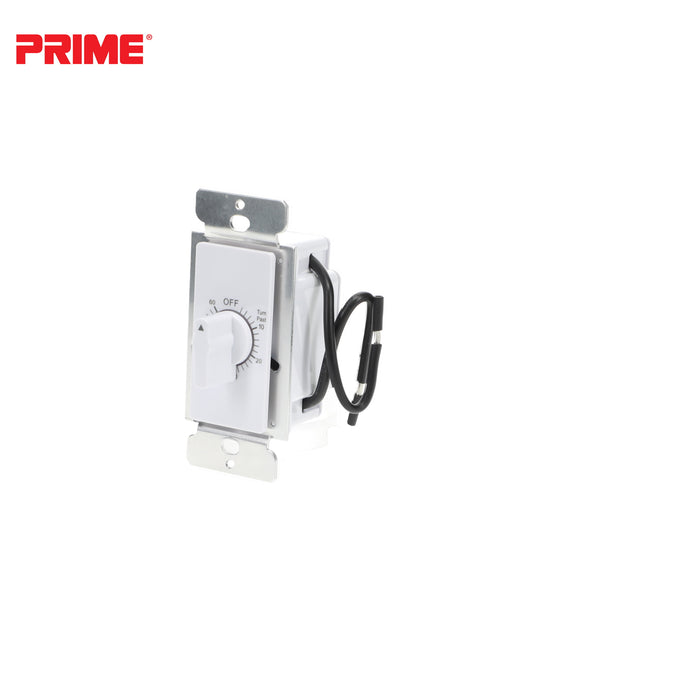 In-Wall 60 Minute Spring Wound Countdown Timer<br>with 3 Faceplates