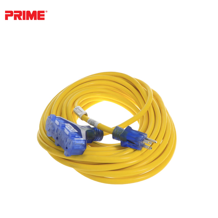 50ft 12/3 SJTW Jobsite® <br />3-Outlet Extension Cord