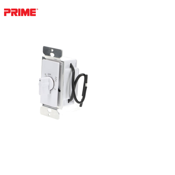 In-Wall 60 Minute Spring Wound Countdown Timer<br>with 3 Faceplates