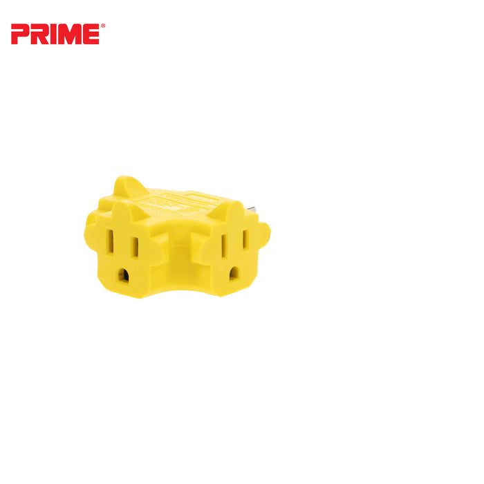 3-Outlet 90° Power Block Adapter