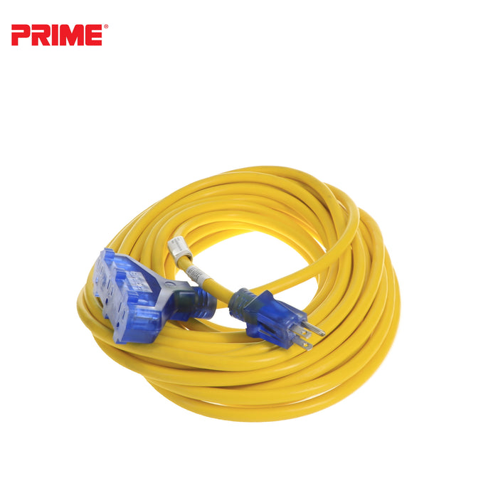 50ft 12/3 SJTW Jobsite® <br />3-Outlet Extension Cord