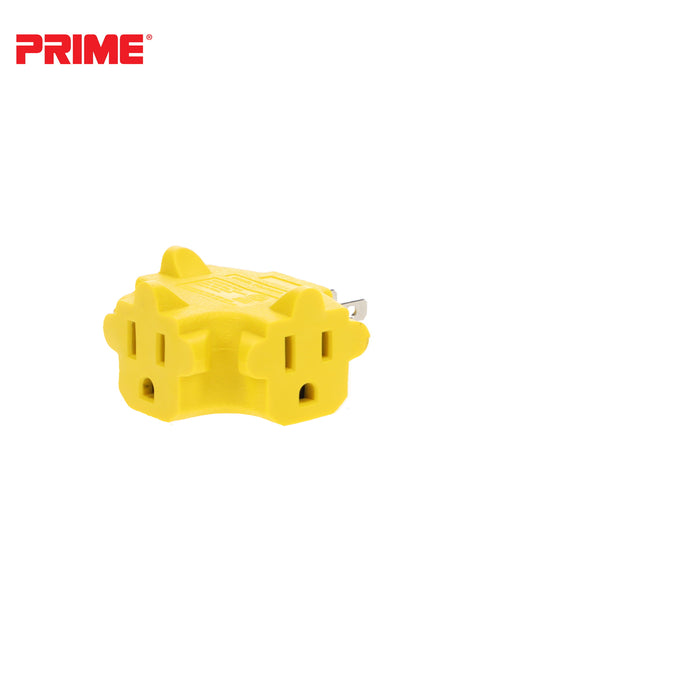 3-Outlet 90° Power Block Adapter