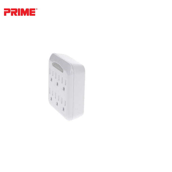 6-Outlet Power Tap <br />w/Photocell Nightlight