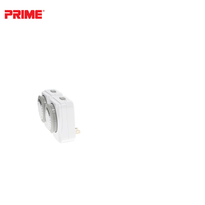 2 Pack 1 Outlet Indoor 24-Hour Timer with EZ Access Outlet