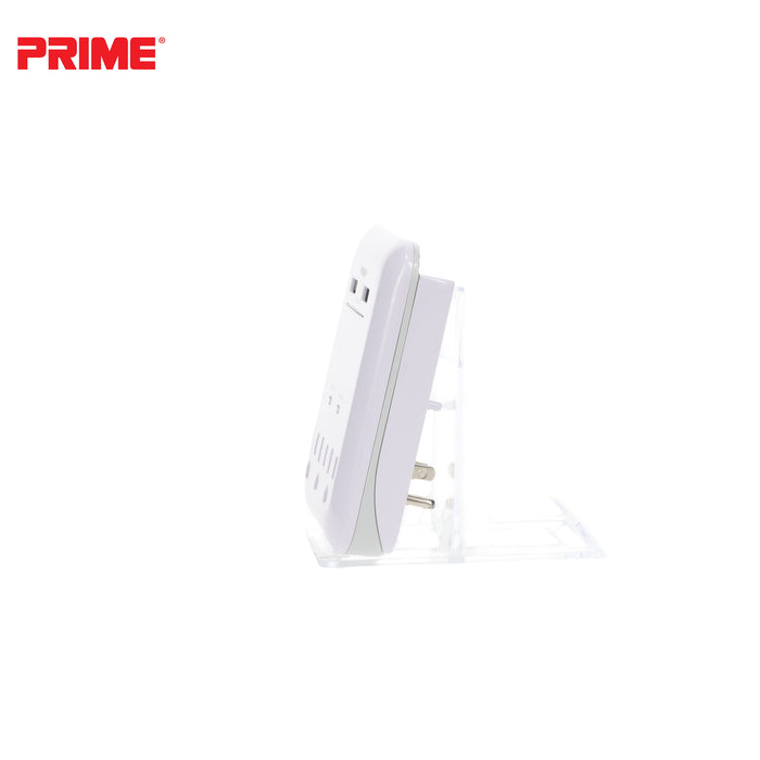 3 Outlet 950 Joule Surge Tap <br />with 2-Port 3.4A USB Charger