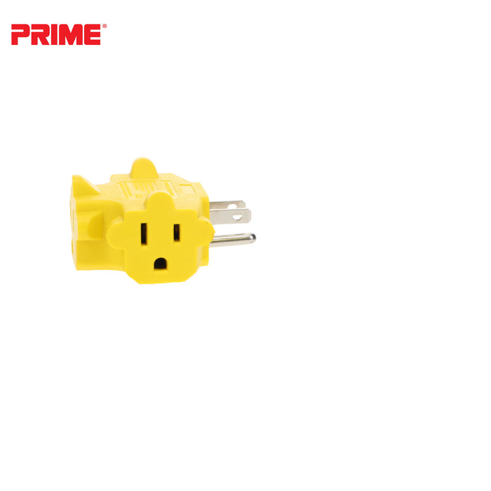 3-Outlet 90° Power Block Adapter