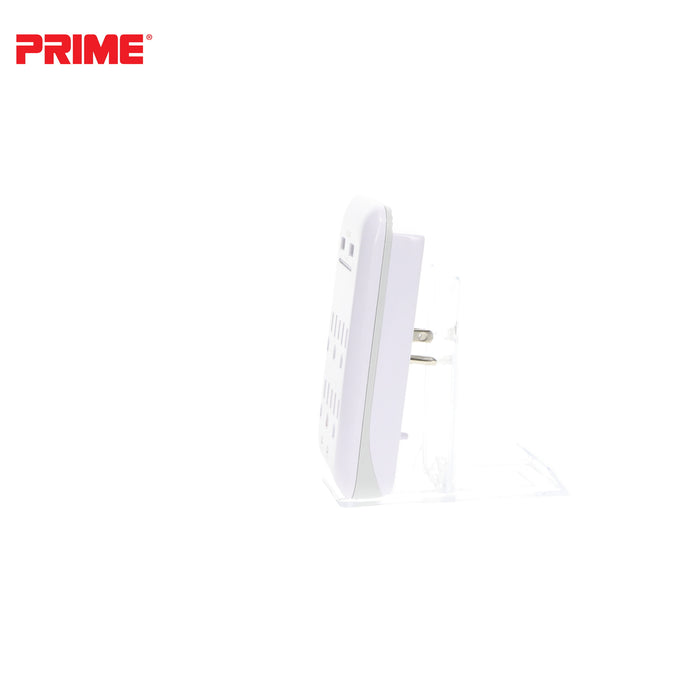 6 Outlet 1200 Joule Surge Tap<br>with 2-Port 3.4A USB Charger