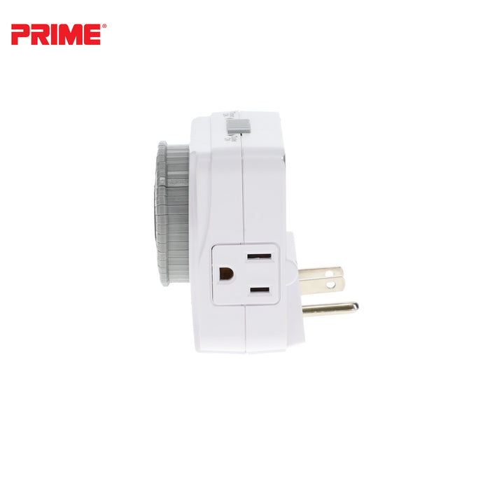 1 Outlet Indoor 24-Hour Timer <br />with Photocell Nightlight