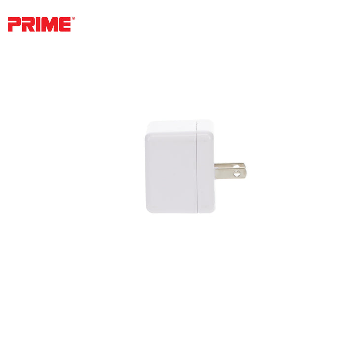 2-Port 3.4A USB Travel Charger<br>with Foldable Plug