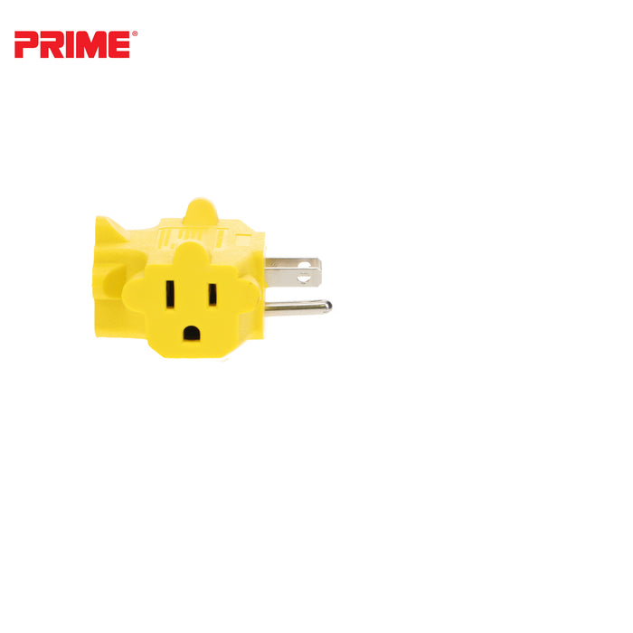 3-Outlet 90° Power Block Adapter