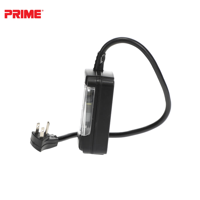 2 Outlet Outdoor 24-Hour Electromechanical Timer