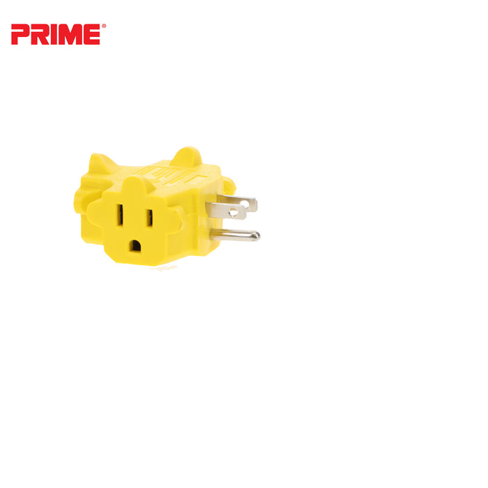 3-Outlet 90° Power Block Adapter