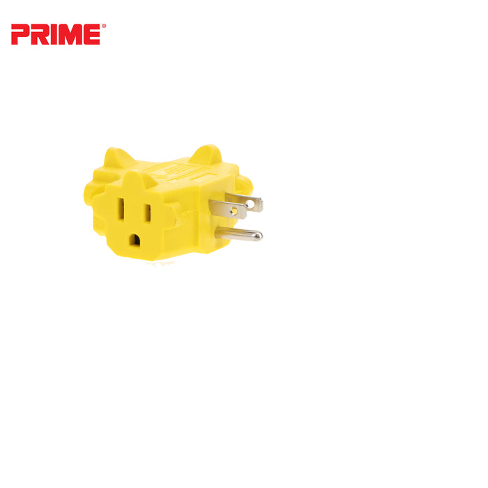 3-Outlet 90° Power Block Adapter