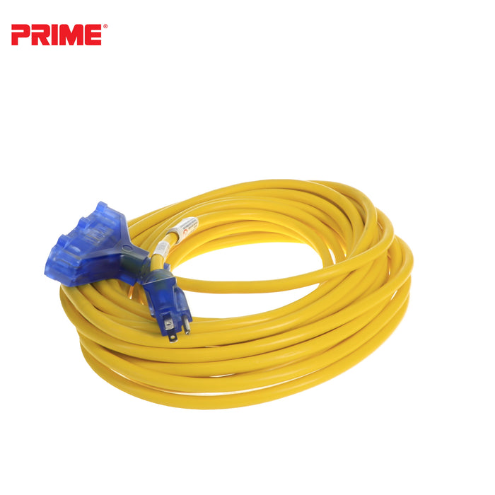 50ft 12/3 SJTW Jobsite® <br />3-Outlet Extension Cord
