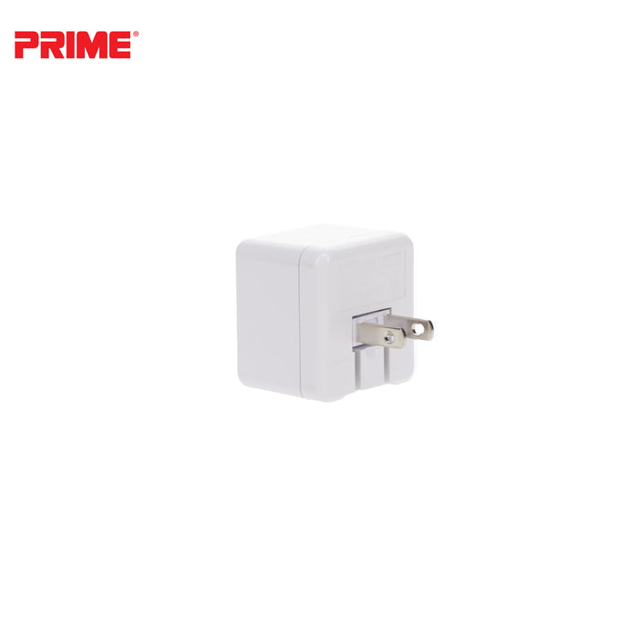 2-Port 3.4A USB Travel Charger<br>with Foldable Plug