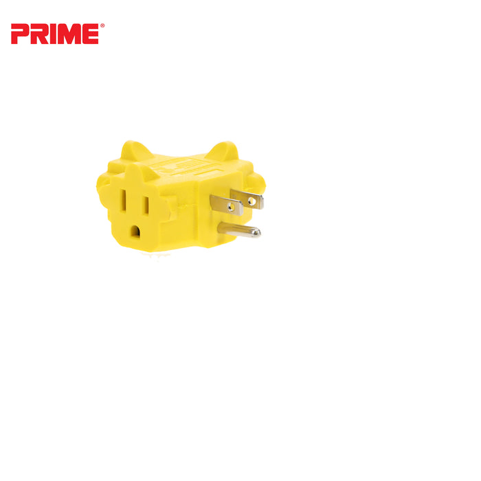 3-Outlet 90° Power Block Adapter