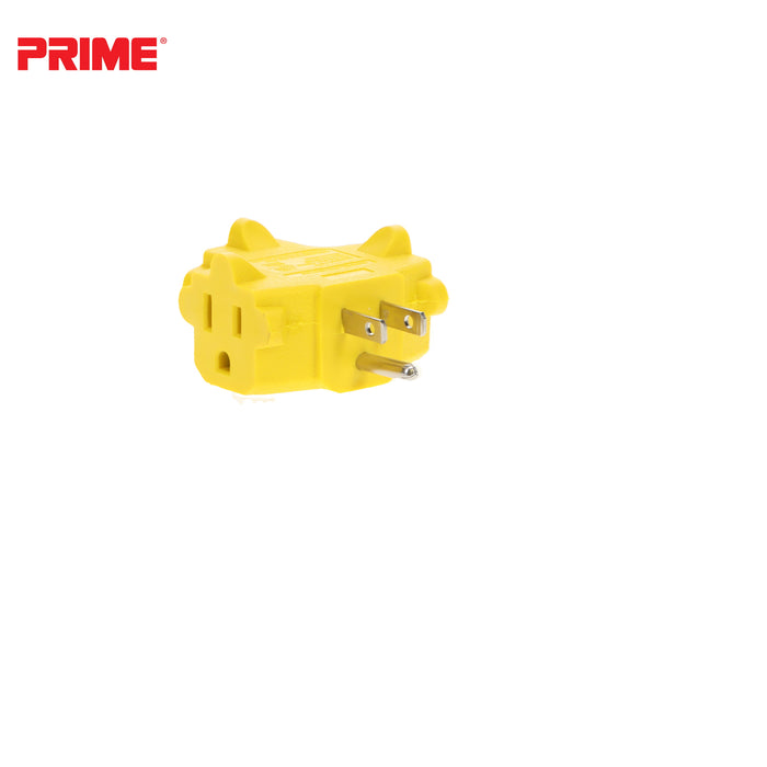 3-Outlet 90° Power Block Adapter
