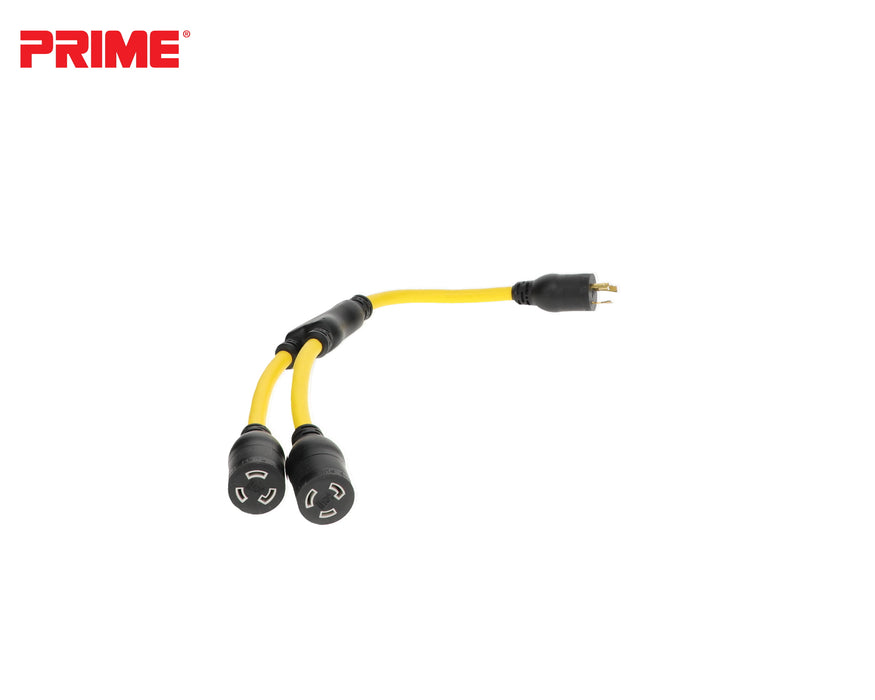 2ft 12/3 STW <br />Twist-to-Lock "Y" Adapter