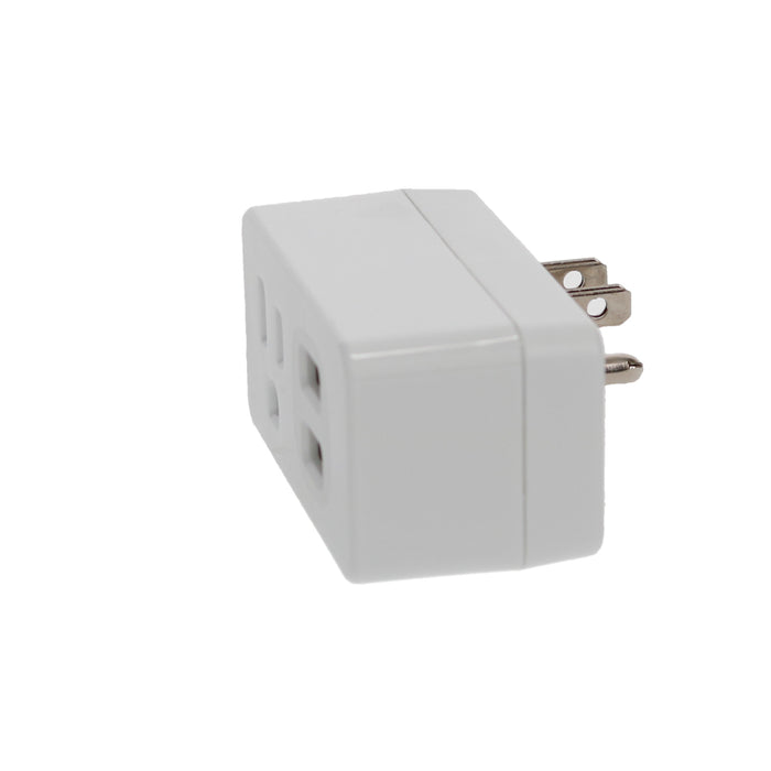 1-Outlet 2-Port Type-A, 2.1A USB Charger