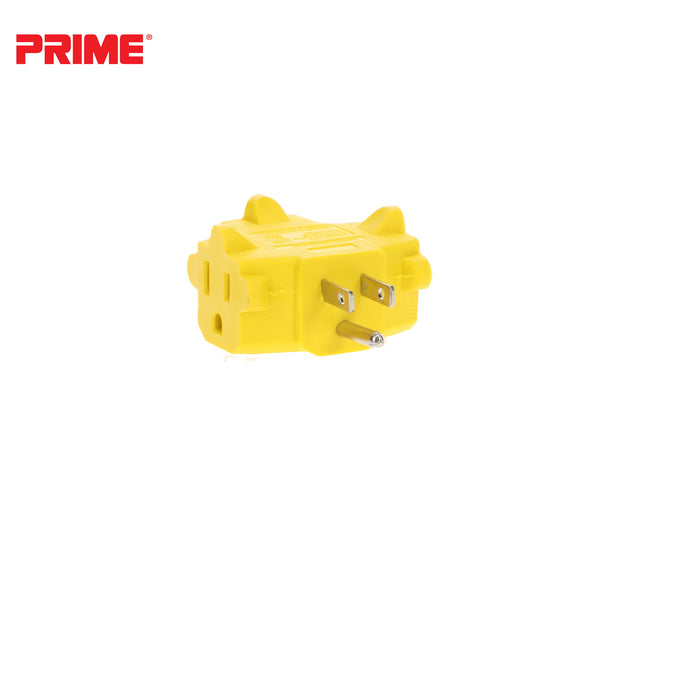3-Outlet 90° Power Block Adapter