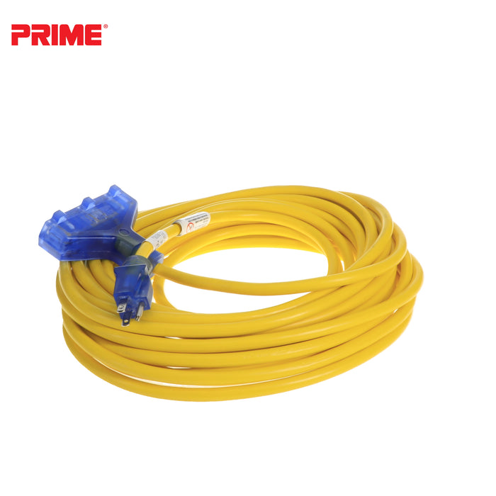 50ft 12/3 SJTW Jobsite® <br />3-Outlet Extension Cord