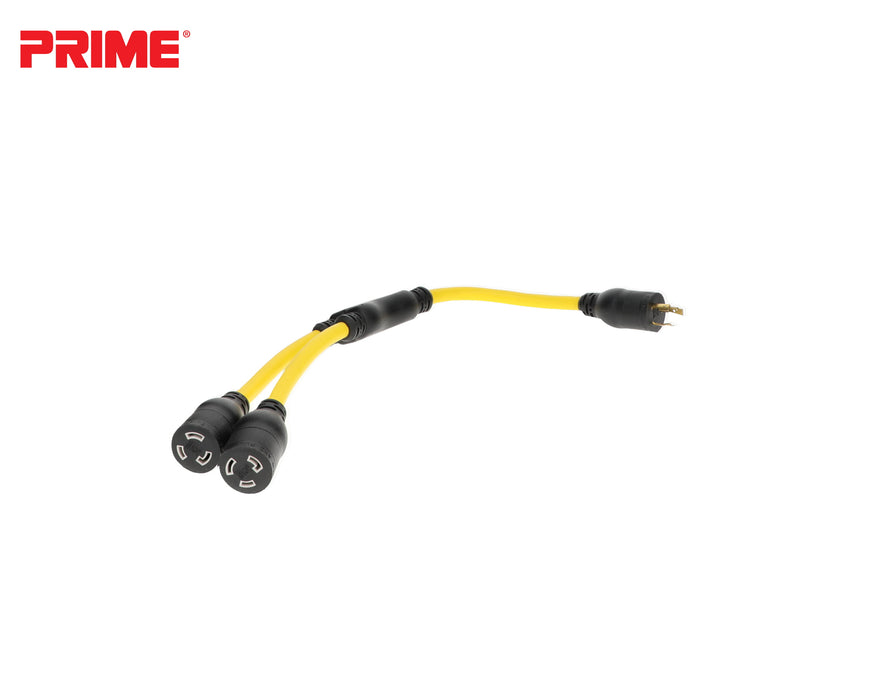 2ft 12/3 STW <br />Twist-to-Lock "Y" Adapter