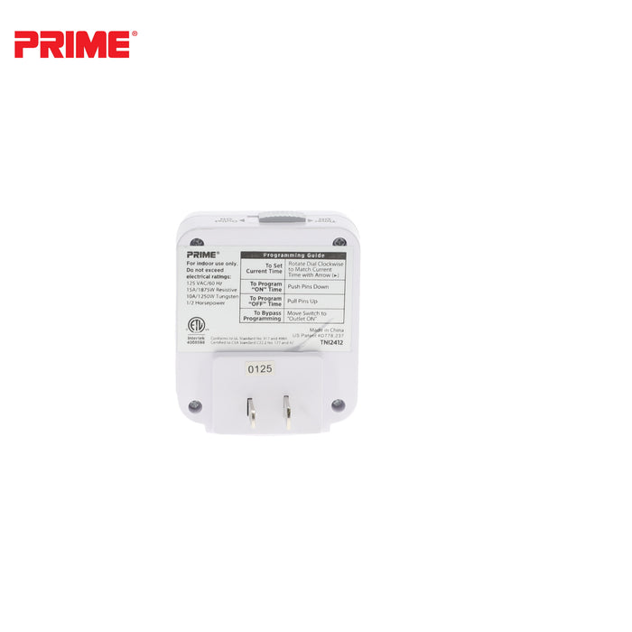 1 Outlet Indoor 24-Hour Timer