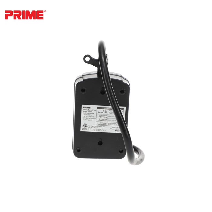 2 Outlet Outdoor 24-Hour Electromechanical Timer