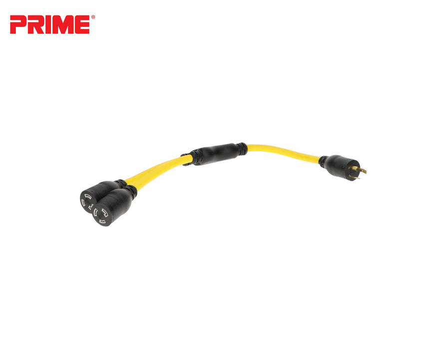 2ft 12/3 STW <br />Twist-to-Lock "Y" Adapter