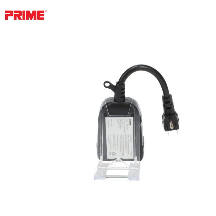 2-Outlet Outdoor Wi-Fi Remote Control
