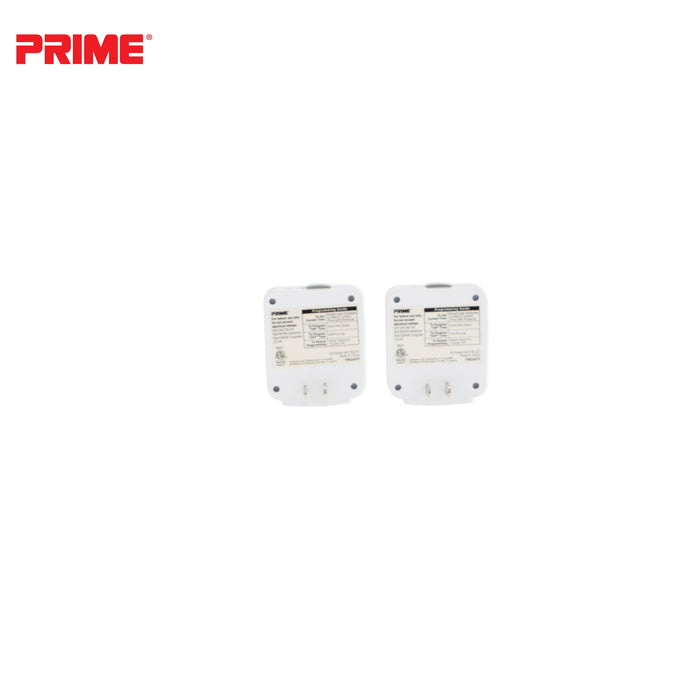 2 Pack 1 Outlet Indoor 24-Hour Timer with EZ Access Outlet