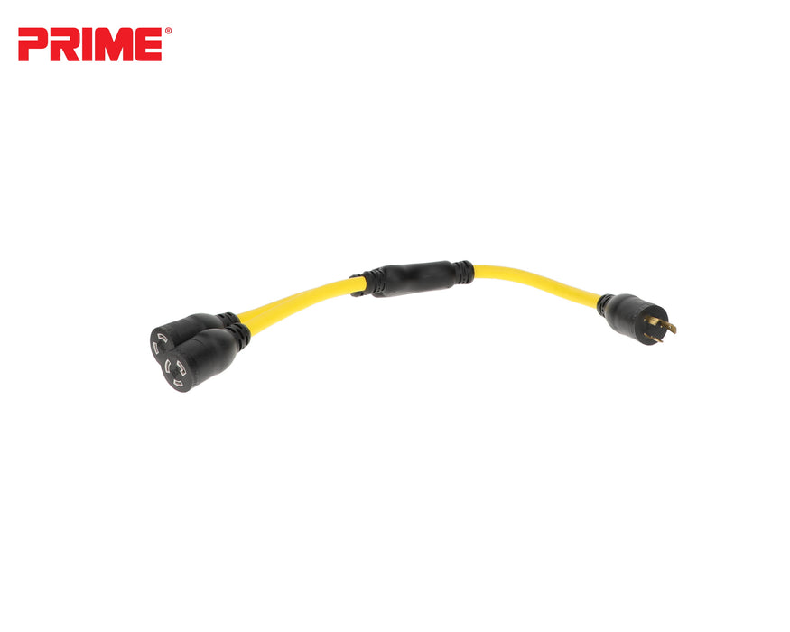 2ft 12/3 STW <br />Twist-to-Lock "Y" Adapter
