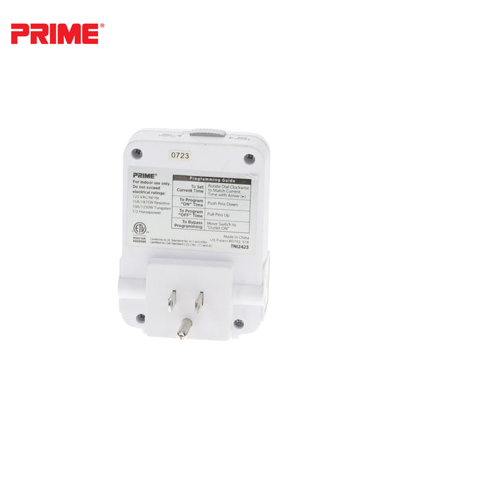 2 Outlet Heavy Duty <br />Indoor 24-Hour Timer